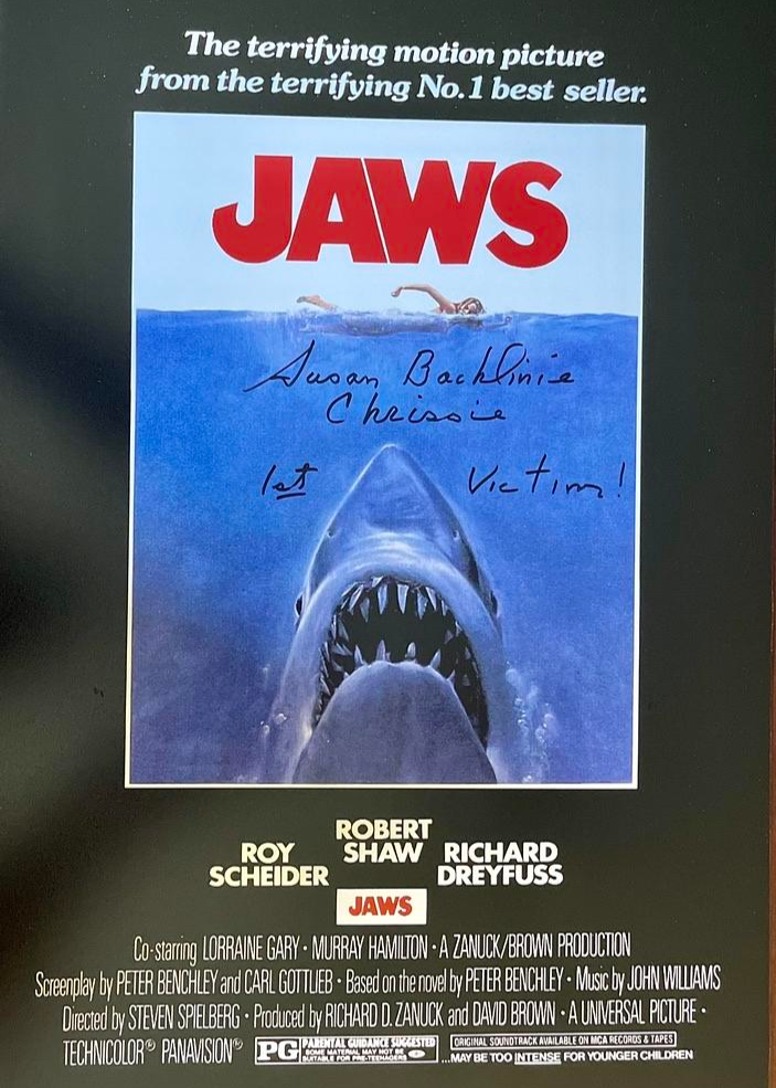 Susan Backlinie Signed 11x17 Photo (Jaws) Capital City COA #01